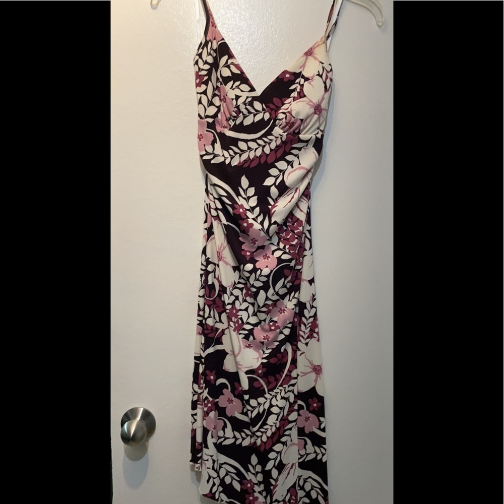 Purple Floral Dress